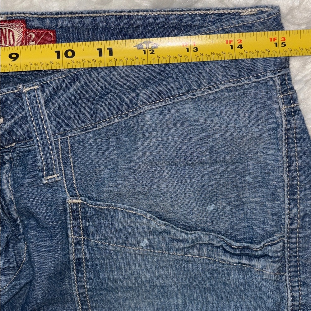 Lucky🍀Brand Vintage Retro Low-rise Straight Leg Jeans, Size 2/26 - Picture 6 of 16